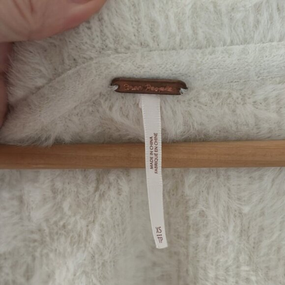 Free People Moonbeam 3/4 Puff Sleeve Pullover Sweater - Women's xs - Picture 5 of 12